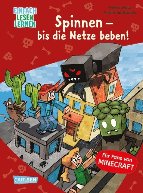 Heiko Wolz - Minecraft 8: Spinnen – bis die Netze beben!, E-bok