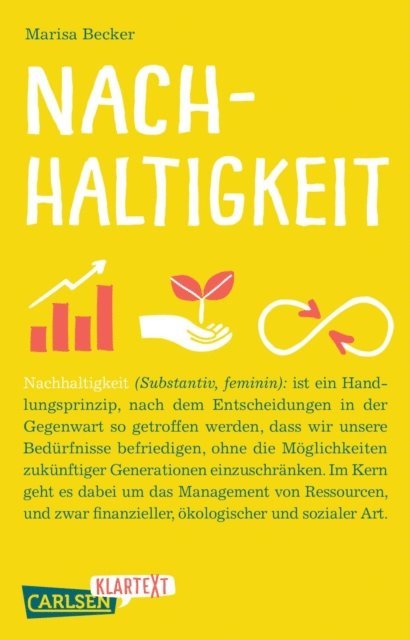 Marisa Becker - Nachhaltigkeit (Carlsen Klartext), E-bok