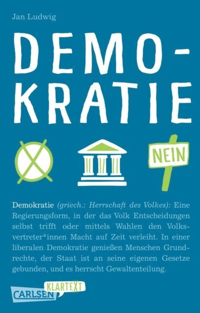 Jan Ludwig - Demokratie (Carlsen Klartext), E-bok