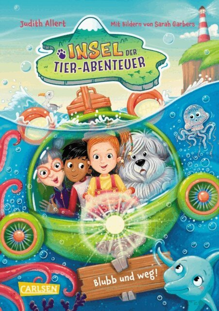Judith Allert - Insel der Tier-Abenteuer 2: Blubb und weg!, E-bok