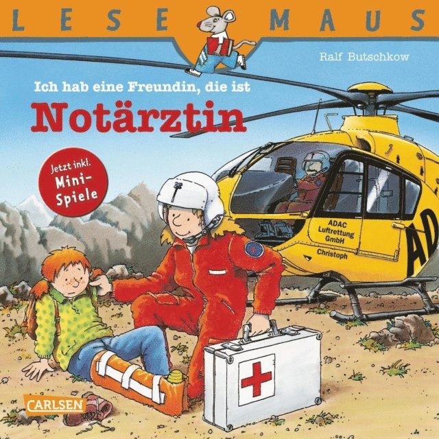 Ralf Butschkow - LESEMAUS: Ich hab eine Freundin, die ist Notärztin, E-bok