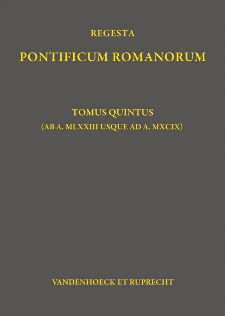 Philipp Jaffe, Klaus Herbers - Regesta Pontificum Romanorum, E-bok