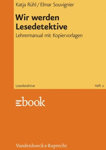 Elmar Souvignier, Katja Ruhl - Wir werden Lesedetektive, E-bok