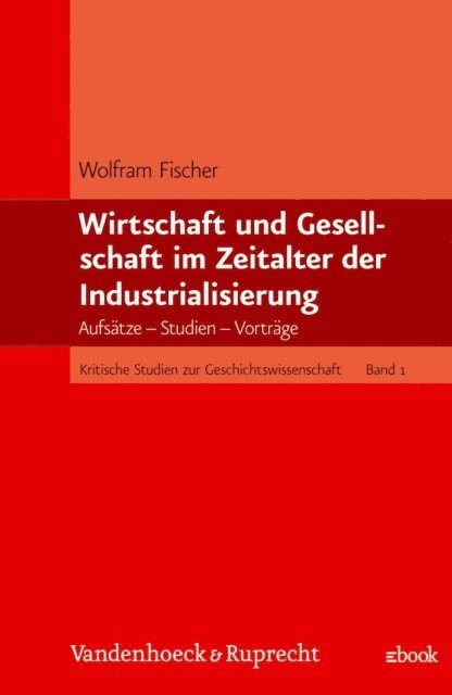 Wolfram Fischer - Wirtschaft und Gesellschaft im Zeitalter der Industrialisierung, E-bok