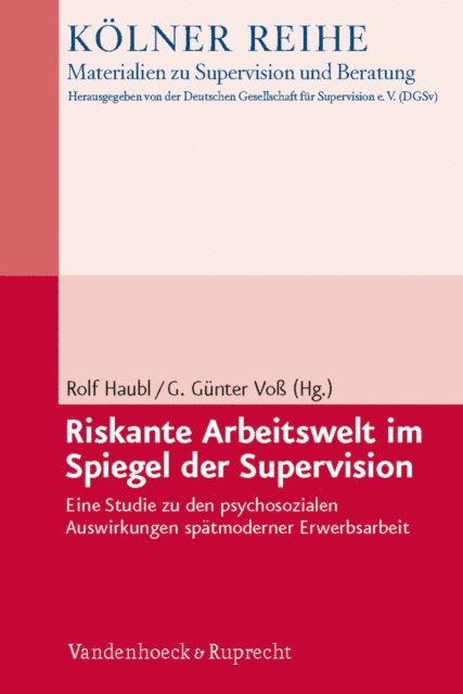 G. Gunter Vo, Rolf Haubl - Riskante Arbeitswelt im Spiegel der Supervision, E-bok