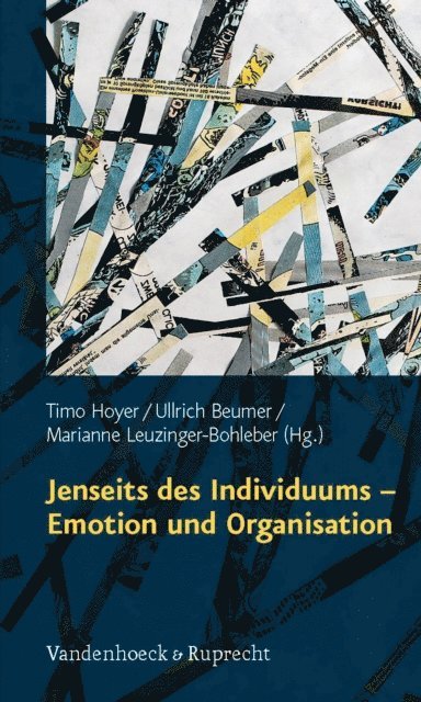 Marianne Leuzinger-Bohleber, Ullrich Beumer, Timo Hoyer - Jenseits des Individuums – Emotion und Organisation, E-bok