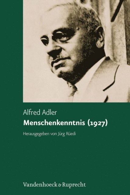 Alfred Adler, Jurg Ruedi - Menschenkenntnis (1927), E-bok