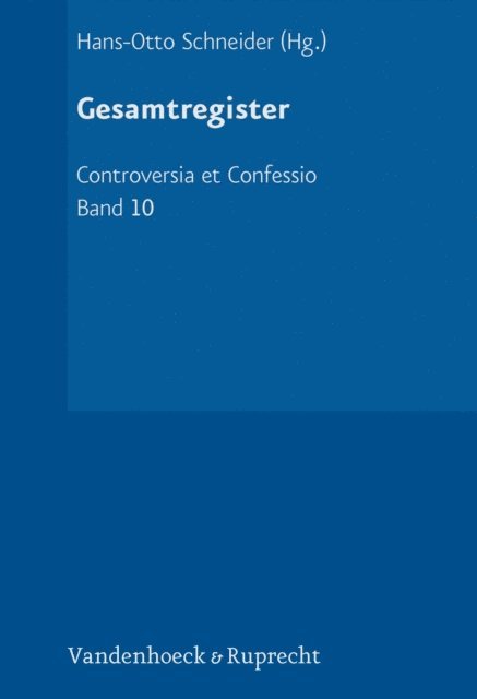 Hans-Otto Schneider - Gesamtregister, E-bok