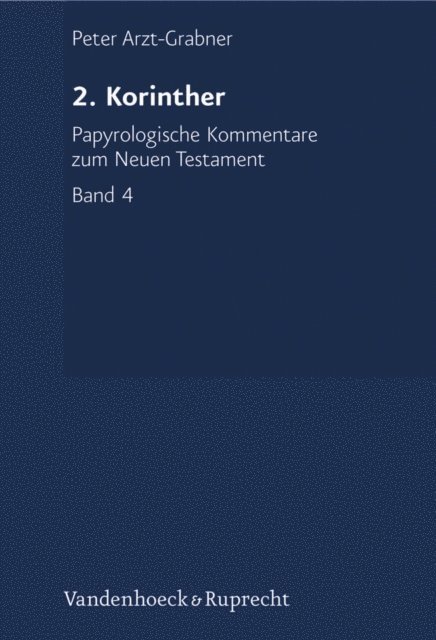 Peter Arzt-Grabner - 2. Korinther, E-bok