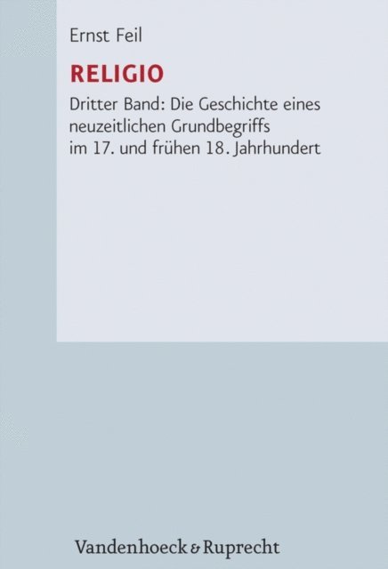 Ernst Feil - Religio, E-bok