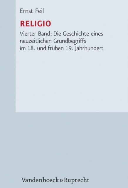 Ernst Feil - Religio, E-bok