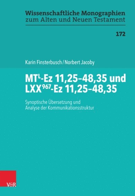 Norbert Jacoby, Karin Finsterbusch - MTL-Ez 11,25–48,35 und LXX967-Ez 11,25–48,35, E-bok