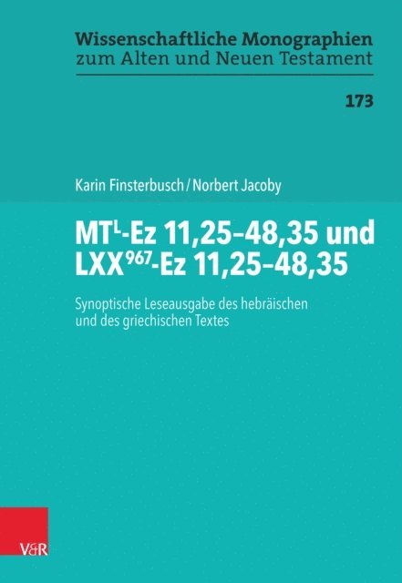 Norbert Jacoby, Karin Finsterbusch - MTL-Ez 11,25–48,35 und LXX967-Ez 11,25–48,35, E-bok