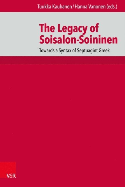 Hanna Vanonen, Tuukka Kauhanen - Legacy of Soisalon-Soininen, E-bok