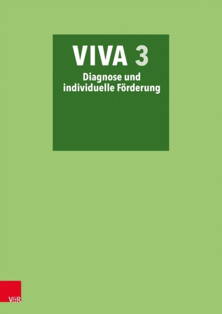 Barbara Scholz - VIVA 3 Diagnose und individuelle Förderung, E-bok