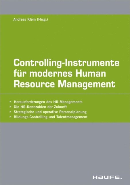 Andreas Klein - Controlling-Instrumente für modernes Human Resources Management, E-bok