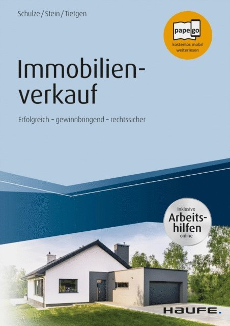 Andreas Tietgen, Anette Stein, Eike Schulze - Immobilienverkauf - inkl. Arbeitshilfen online, E-bok