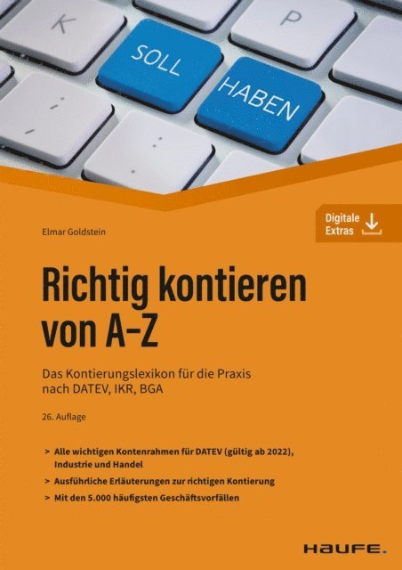 Elmar Goldstein - Richtig kontieren von A-Z, E-bok