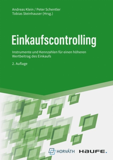 Tobias Steinhauser, Peter Schentler, Andreas Klein - Einkaufscontrolling, E-bok