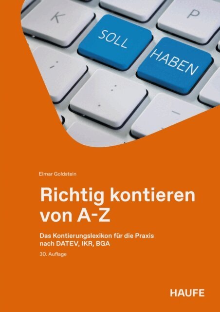 Elmar Goldstein - Richtig kontieren von A-Z, E-bok