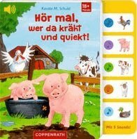 Hör mal, wer da kräht und quiekt!, Kartonnage. Tillgänglighet: Lägg i varukorg