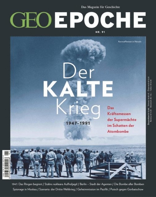 GEO Epoche Redaktion - GEO Epoche 91/2018 - Der Kalte Krieg, E-bok