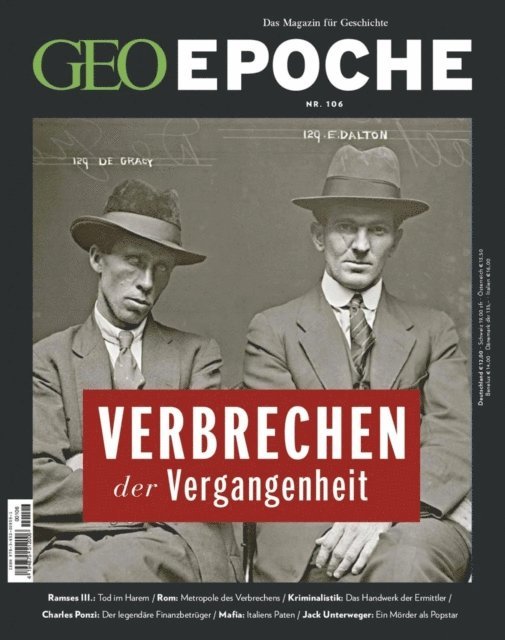 GEO Epoche Redaktion, GEO Epoche Redaktion - GEO Epoche 106/2020 - Verbrechen der Vergangenheit, E-bok