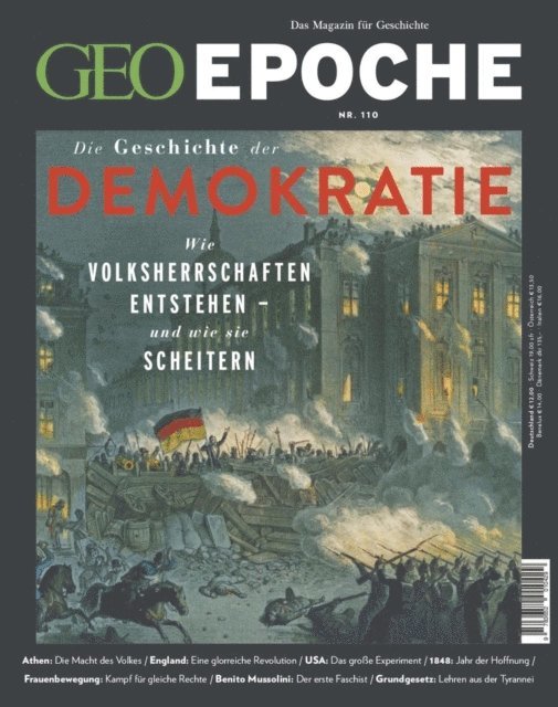 GEO Epoche Redaktion, GEO Epoche Redaktion - GEO Epoche 110/2021 - Die Geschichte der Demokratie, E-bok