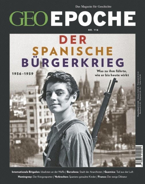 GEO Epoche Redaktion, GEO Epoche Redaktion - GEO Epoche 116/2022 - Der spanische Bürgerkrieg, E-bok
