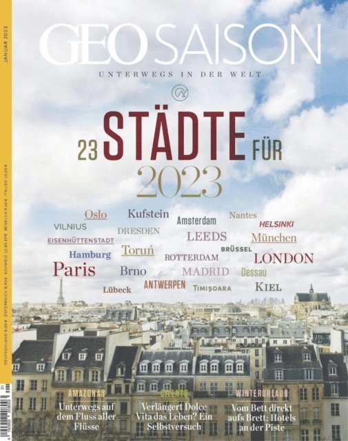 GEO SAISON Redaktion, GEO SAISON Redaktion - GEO SAISON 01/2023 - 23 Städte für 2023, E-bok. Tillgänglighet: Lägg i varukorg