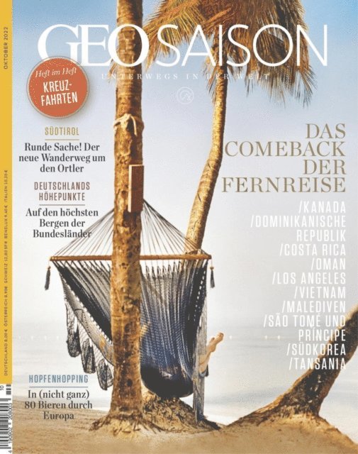 GEO SAISON Redaktion, GEO SAISON Redaktion - GEO SAISON 10/2022 - Das Comeback der Fernreise, E-bok. Tillgänglighet: Lägg i varukorg
