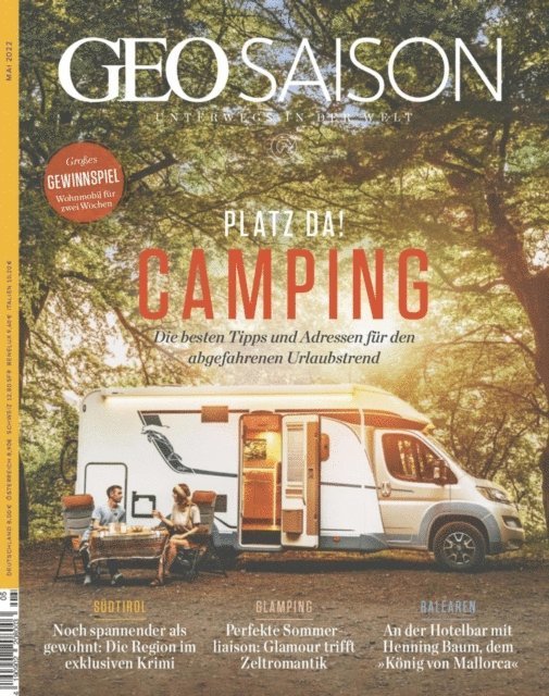 GEO SAISON Redaktion, GEO SAISON Redaktion - GEO SAISON 05/2022 - Camping, E-bok. Tillgänglighet: Lägg i varukorg