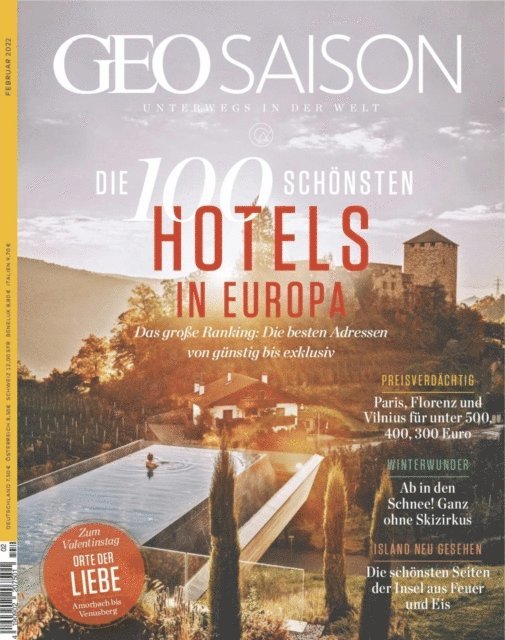 GEO SAISON Redaktion, GEO SAISON Redaktion - GEO SAISON 02/2022 - Die 100 schönsten Hotels in Europa, E-bok. Tillgänglighet: Lägg i varukorg