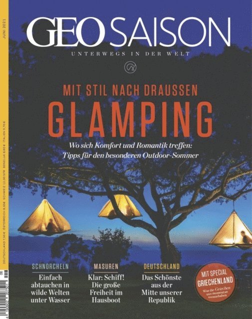 GEO SAISON Redaktion, GEO SAISON Redaktion - GEO SAISON 06/2021 - Glamping, E-bok. Tillgänglighet: Lägg i varukorg