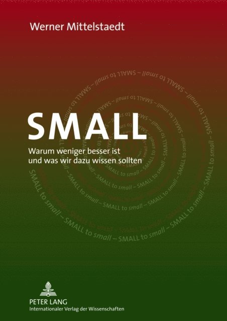 Mittelstaedt Werner Mittelstaedt - SMALL, E-bok. Tillgänglighet: Lägg i varukorg