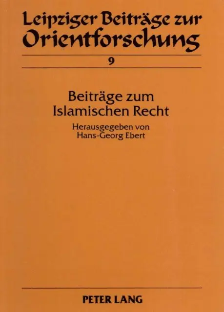 Ebert Hans-Georg Ebert - Beitraege zum Islamischen Recht, E-bok. Tillgänglighet: Lägg i varukorg
