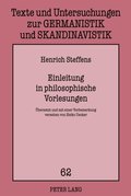Einleitung in philosophische Vorlesungen