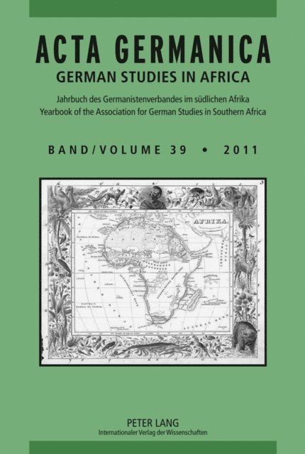 German Studies Association (SAGV), von Maltzan Carlotta von Maltzan - ACTA GERMANICA, E-bok