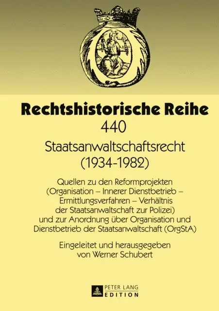 Schubert Werner Schubert - Staatsanwaltschaftsrecht (1934-1982), E-bok. Tillgänglighet: Lägg i varukorg