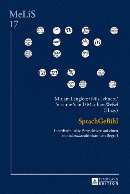 Weel Matthias Weel, Schul Susanne Schul, Lehnert Nils Lehnert, Langlotz Miriam Langlotz - SprachGefuehl, E-bok