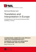 Translation and Interpretation in Europe