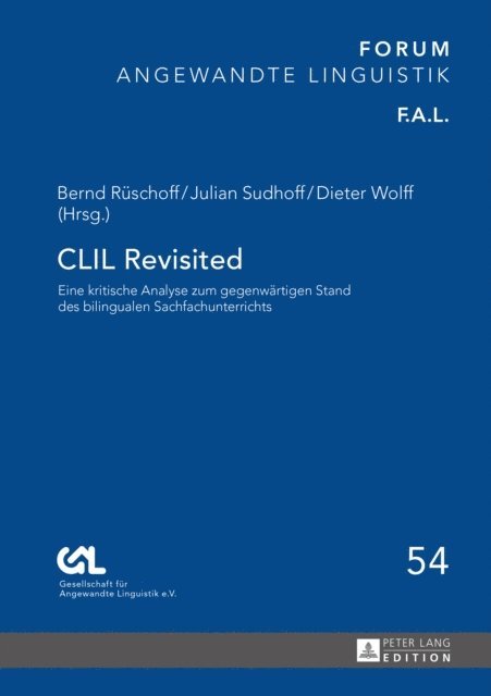 Wolff Dieter Wolff, Sudhoff Julian Sudhoff, Ruschoff Bernd Ruschoff - CLIL Revisited, E-bok. Tillgänglighet: Lägg i varukorg