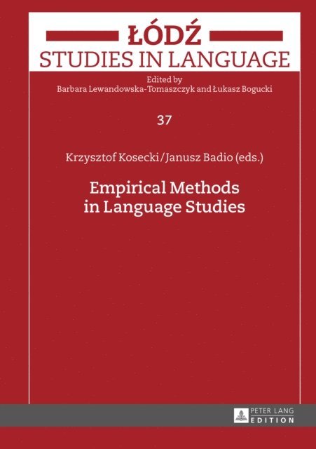 Badio Janusz Badio, Kosecki Krzysztof Kosecki - Empirical Methods in Language Studies, E-bok