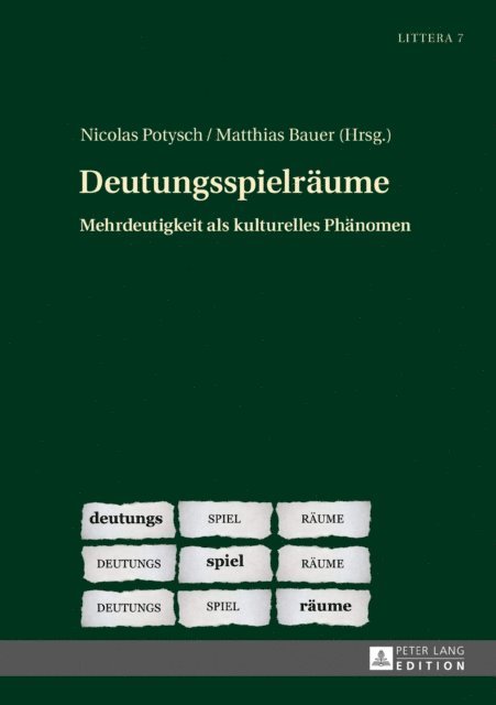 Bauer Matthias Bauer, Potysch Nicolas Potysch - Deutungsspielraeume, E-bok