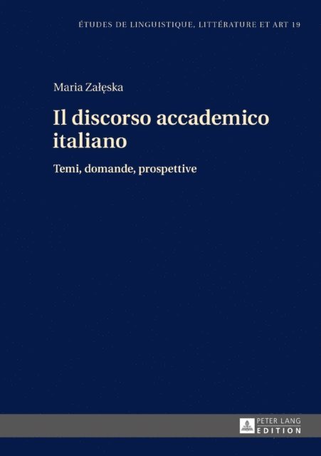 Zaleska Maria Zaleska - Il discorso accademico italiano, E-bok