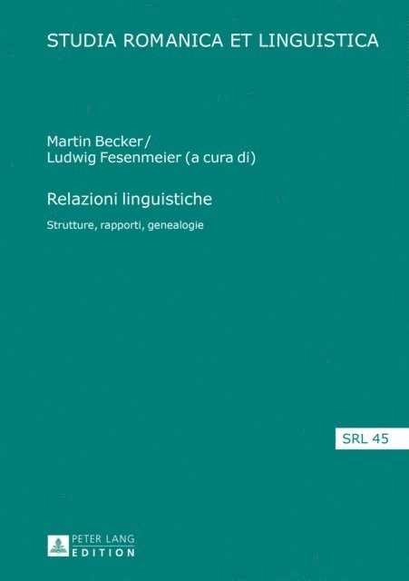 Fesenmeier Ludwig Fesenmeier, Becker Martin Becker - Relazioni linguistiche, E-bok