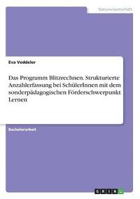 Das Programm Blitzrechnen. Strukturierte Anzahlerfassung Bei Schulerinnen Mit Dem Sonderpadagogischen Forderschwerpunkt Lernen