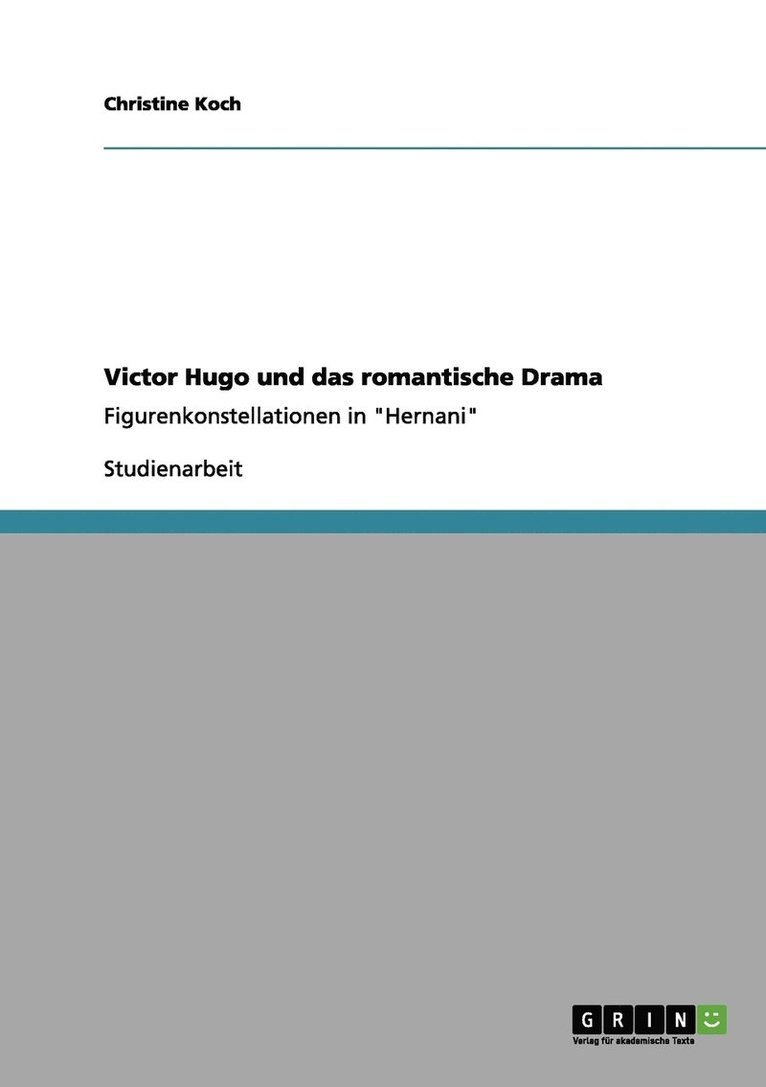 Christine Koch - Victor Hugo und das romantische Drama, Häftad. Tillgänglighet: Lägg i varukorg
