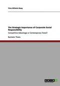 Strategic Importance of Corporate Social Responsibility