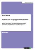 Beweise zur Satzgruppe des Pythagoras